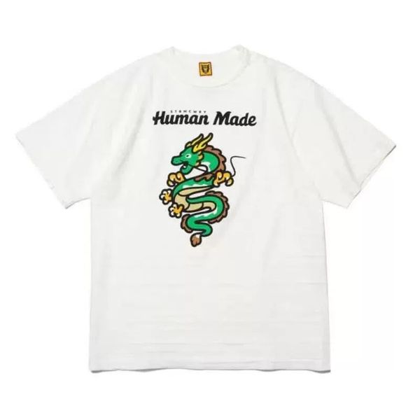 Camisetas com estampa de morcego de desenho animado feito humano verão manga curta solta casual masculina e feminina camiseta de casal