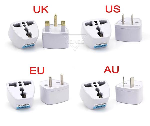 Adaptador de tomada de mudança universal reino unido, eua, austrália para ue, tomada de energia ac, multifuncional, adaptadores de carregador de viagem, conversor de tomada ada3664931