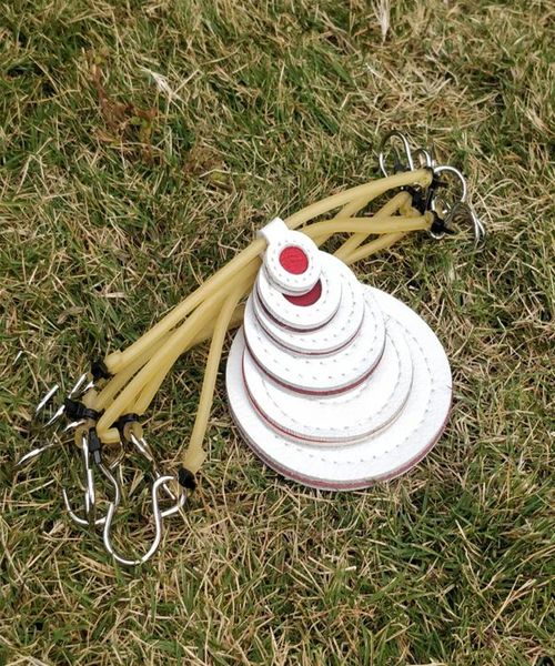 6PCS Slings Training Targetpads Mikrofaser Outdoor Liefert Paintball Bogenschießen Schießen Ziel Bullseye8994069