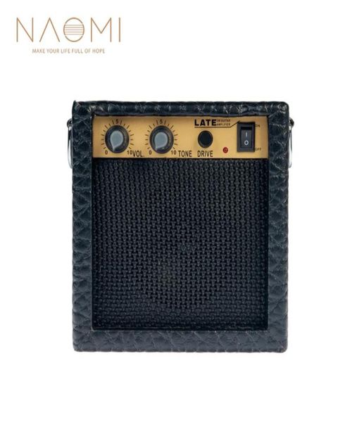 NAOMI Verstärker 3W Protable Mini o Gitarre Bass Verstärker Lautsprecher Gitarre Amp Clip Kopfhörer New4833391