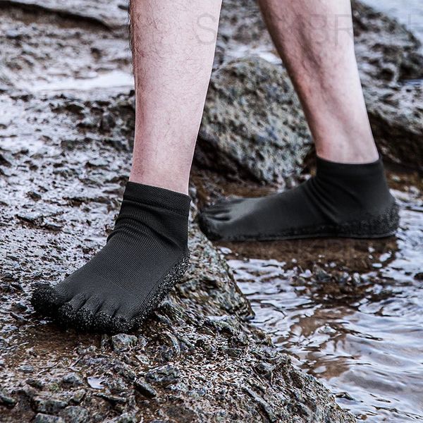 Cinco tênis de dedo ultraleve natação praia descalço sapatos rio lago wading sapato de água fitness correndo yoga meias cinco dedos sapatos 240314