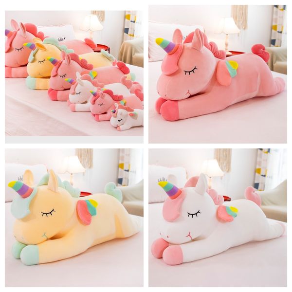 anime stufff Pink Pony Baby farcito Huggy Wuggy peluche Unicorno peluche Rainbow Pony anime stufff cavallo giocattolo Peluche Licorne regalo di Natale giocattolo per bambini giocattolo anime