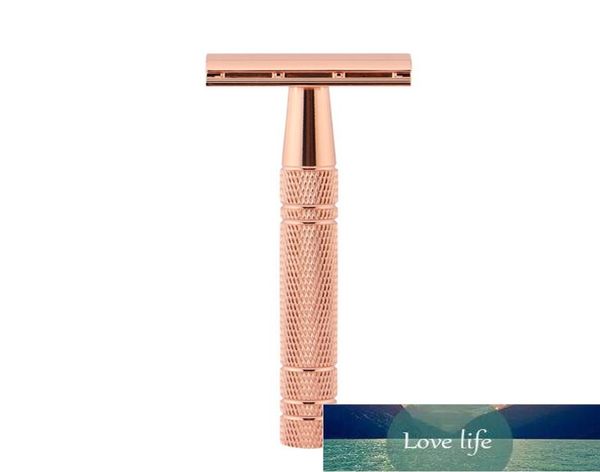 Highquality Razor Porable Ekolojik Sıfır Atık ve Plastik Çift Kenar Nişanı Dayanıklı Paslanmaz Çelik Manuel Shaver5524625