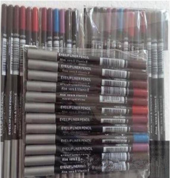 Boa qualidade Menor Venda bom Novo EyeLiner Lipliner Lápis Doze cores diferentes gift9612045