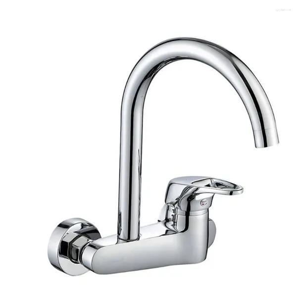 Waschbecken Wasserhähne 1PC Küche und Kaltwasser Wasserhahn Waschbecken in der Wand 135-165 mm Fixture Home Verbesserung