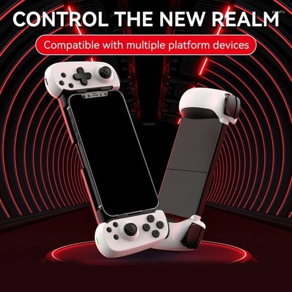 Controladores de jogo D6 GamePad Extendeável Controlador de jogos sem fio para smartphones e tablets