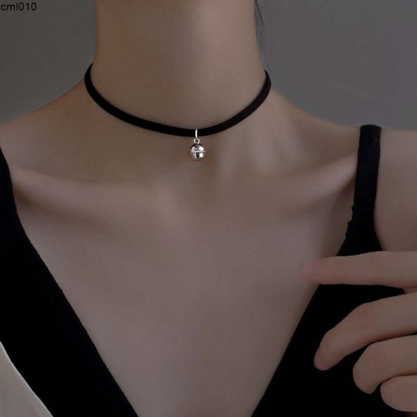 Halskette New Bell Ring Neck Collar Instagram Cool Short Ball Band Womens Trendy Internet Celebrity Admb