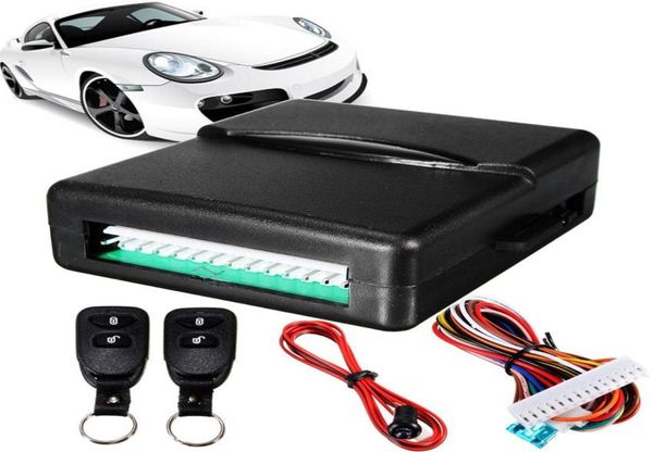 Sistemas de alarme universais para carro, kit central remoto automático, trava de porta, sistema de entrada sem chave do veículo, novo com controles remotos kit4649327