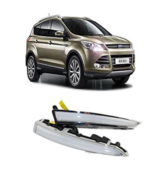 AutoTech Daytime Running Light guida luminosa LED DRL kit per Ford ESCAPE Kuga 2013 2014 20152103135