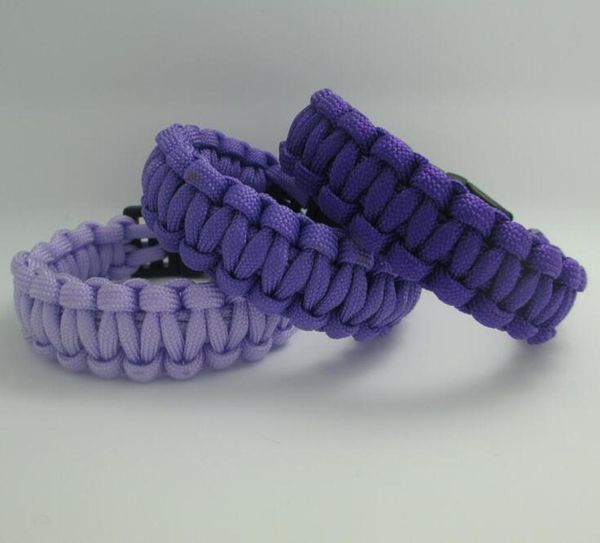 Fallschirmschnur-Armband, Überlebensarmbänder, 50 Stück, Outdoor-Armband, Überleben, Flucht, lebensrettendes Armband, Paracord, handgefertigte Kette, BH4219335