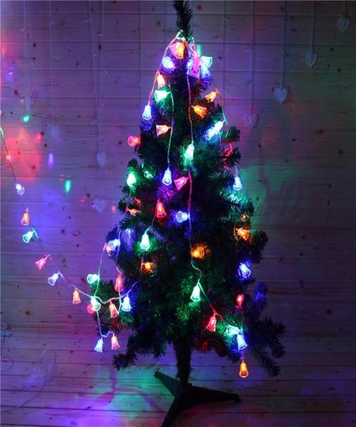 4M 20 LED piccola campana stringa lucine decorazioni per albero di natale per la casa all'aperto matrimonio ghirlanda decorazione navidad9910649