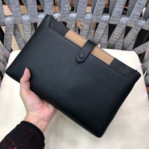 Neue klassische Leder geprägte Clutch-Taschen Mann Frauen Mode Falten Umhängetasche Designer Brieftasche Handtasche Pruses Umhängetasche