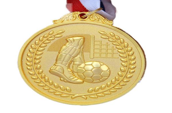 Fußball-Basketball-Medaille, Sportwettbewerbe, Medaillenauszeichnungen, Fußball-Fußball-Medaille, Sportdruck4090868