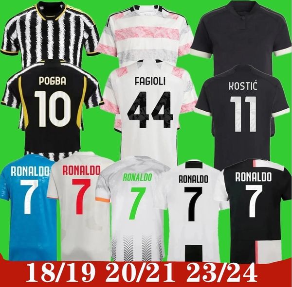 Футбольная майка JuVeNtUs 18 19 20 21 дома на выезде VLAHOVIC MILIK KEAN weah POGBA CHIESA McKENNIE LOCATELLI Lifestyler SZCZESNY 2023 2024 Комплекты для мужчин и детей