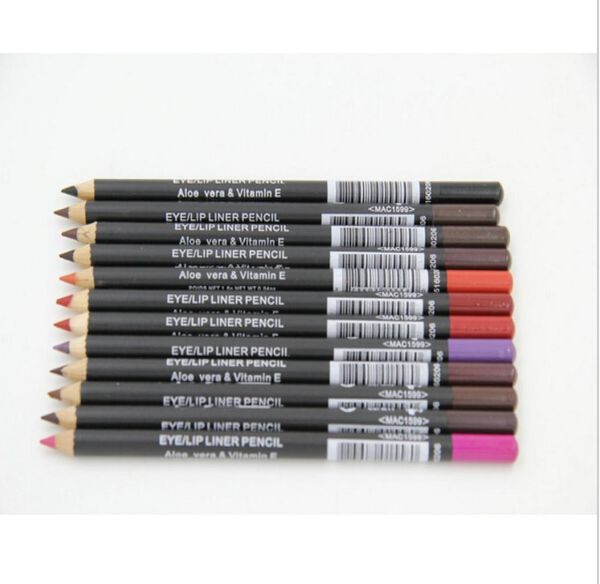 buona qualità Vendita più bassa buona nuova matita per labbra EyeLiner Dodici colori diversi6095566