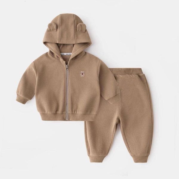 Cartoon Herbst Baby Nette Modische Zwei Stück Set Frühling Kleidung Jungen und Mädchen Neue Kinder Mode für Frauen