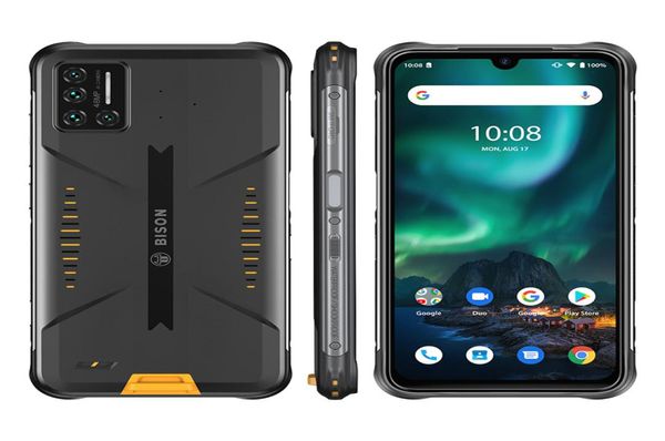 UMIDIGI BISON 63 inç 6GB RAM 128GB ROM 4G IP68 Su geçirmez Sağlam Mobil Cep Telefonları4765372