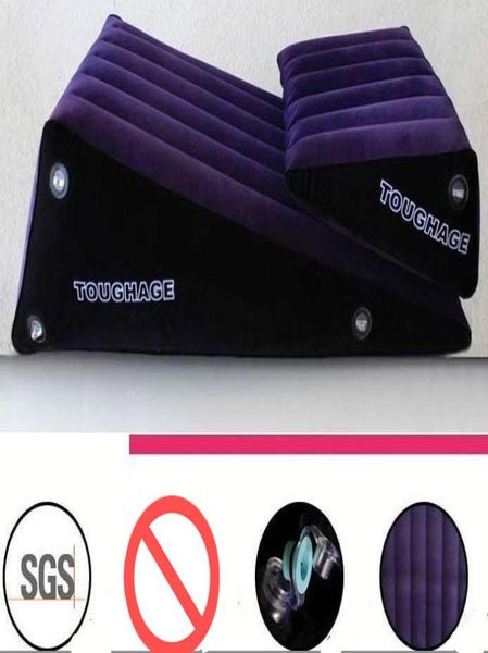 Neue Sexmöbel TOUGHAGE Sofakissen Bandage Positionshilfe aufblasbare Maschine für Erwachsene BDSM Spielzeug mit Inflatorpumpe RG0810044013899
