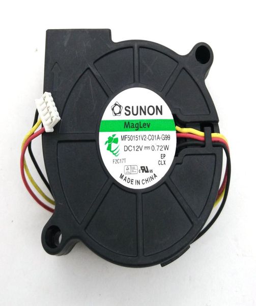 Original SUNON MF50151V2C01AG99 DC12V 072W 50x15MM 3Linien 4Pin Gebläse Lüfter4385340