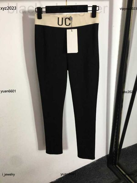 Damenhosen, Caprihosen, Designer-Frauenhosen, hohe Qualität, Buchstabenband, Mädchen-Leggings, Größe S-XL, modische, elastische und schlankmachende Hosen. Neues Angebot, 25. Juni YYVN