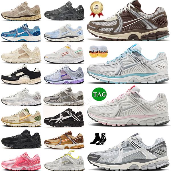 Klassische Männer Frauen Vomero 5 Laufschuhe Designer OG Sneakers Outdoor Samtbraun Weizengelb Ocker Photonenstaub Anthrazit Schwarz Sesamgrau Weiß Flache Sportarten