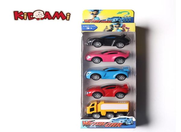 5 pçsset 164 liga carro de brinquedo anime coreia relógio dos desenhos animados modelo de carro brinquedos puxar para trás brinquedos educativos em miniatura para crianças presente lj20098801904
