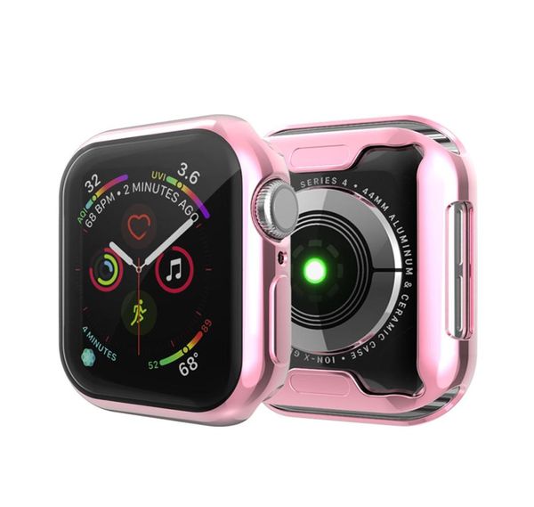 360 Full Coverage Watch Cover für Apple Watch Series 1 2 3 4 5 TPU Transparentes Gehäuse für Iwatch 38 40 42 44 mm Clear Screen Protecto5437928