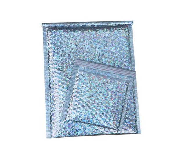 Holograma bolha plástico envelope sacos de embalagem expresso envoltório acolchoado saco de correio roupas e entrega de telefone malotes5541833