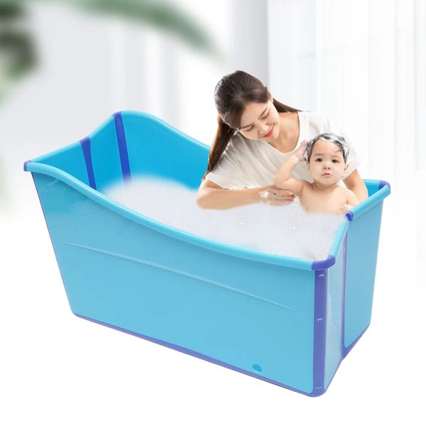 Vasche da bagno pieghevole vano da bagno per bambini adulto per bambini portatile sauna vano vasca da bagno vasca d'acqua