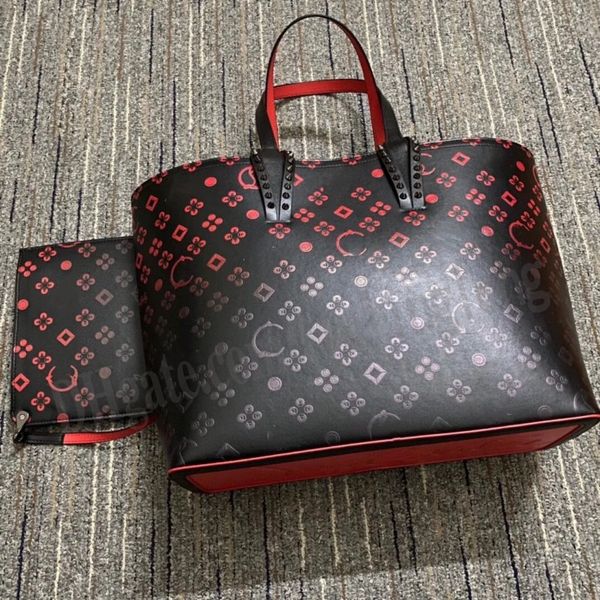 borsa di design redcabarock petit modele lusso francese C1 borse a tracolla donna leopardo nero borsa da lavoro di fascia alta borsa della spesa di grande capacità totes