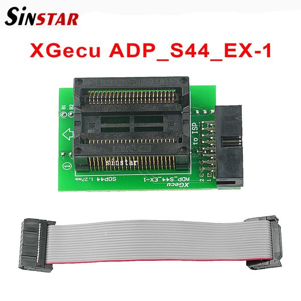 XGecu ADP_S44_EX1SOP44 Специальный адаптер 127 мм для программатора PSOP44SOP44SOIC44 ICs T48 TL8663G только с кабелем ISP 240227