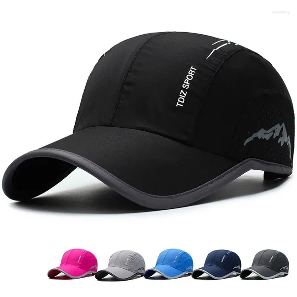 Bola bonés homens mulheres moda casual boné de beisebol masculino feminino esportes secagem rápida impermeável montanhismo pesca acampamento sol snapback chapéu