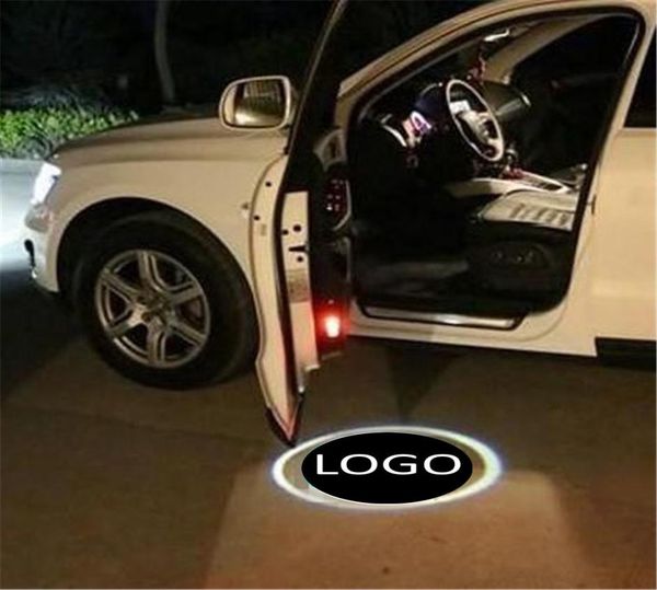 Para mazda para nissan 2 xled 4th alta qualidade 12v led luz do logotipo da porta do carro lâmpada de boas-vindas auto projetor laser light6571696