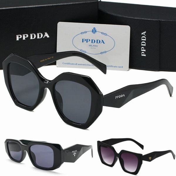 Neue polarisierte Luxus-Sonnenbrille für Männer und Frauen – Designer-Vintage-Brille mit Metallrahmen und Schutzbrille, Modell P2660, inklusive Box