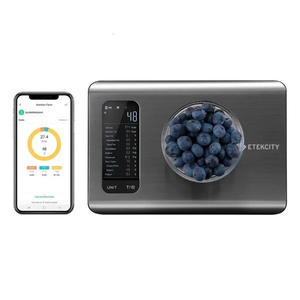 Пищевые весы Smart Nutrition Scale в унциях, граммах или миллилитрах, кухонные инструменты, гаджеты 240228