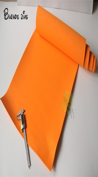 Orangefarbene 3-mm-Eva-Schaumplatten der Güteklasse A. Leicht zu schneiden. Stanzschaum. Kinderschule. Handgefertigtes Cosplay-Material. Größe: 50 cm, 200 cm. 1120059