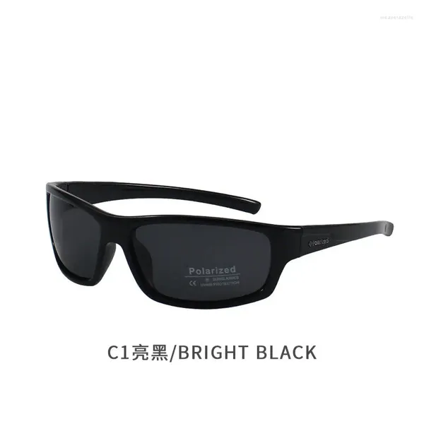 Güneş Gözlüğü 2024 Moda Lüks Tasarımcı Polarize Erkekler Spor Bisiklet UV400 Vintage Güneş Gözlükleri Gafas de Sol Para Hombre 4015