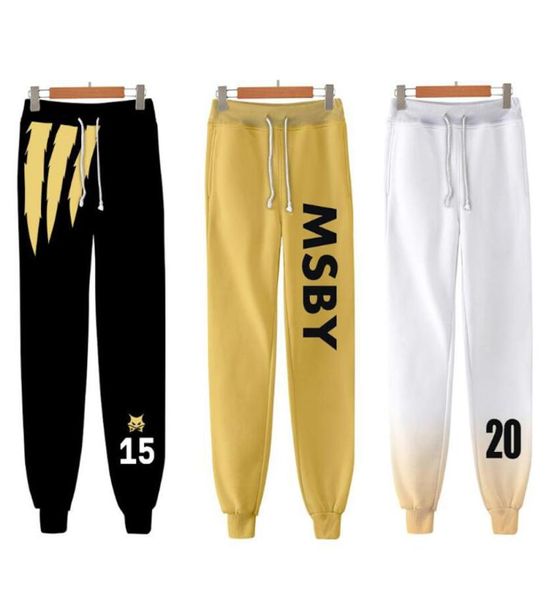 Anime Haikyuu MSBY Black Jackals 3D Jogger Hosen Männer Frauen Casual Hosen Hip Hop Jogginghose Hinata Shoyo Cosplay Kostüme8220615