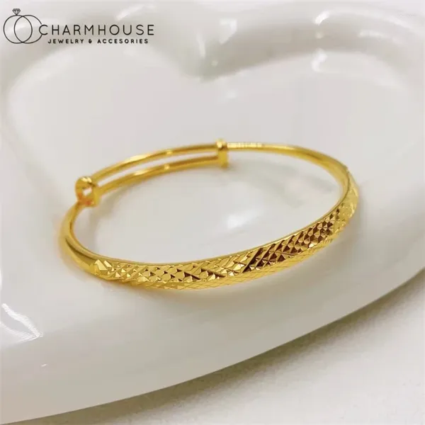 Armreif Gold Farbe 5mm Manschette Armreifen Für Frauen Sterne Charm Armband Einstellbar Pulsera Armband Hochzeit Schmuck Zubehör