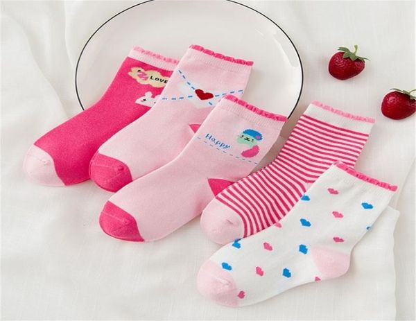 10 Stück / Los Unisex Skarpetki Neugeborenensocke Kinder Junge Rosa Kaninchen Strick Baumwolle Weiche Babysocken Schöne Mädchen Kinder039s Miaoyouto3259048