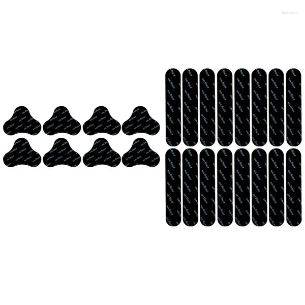 Tapetes de mesa Tapete Gripper Tape 24 Pcs Grip Kit Reutilizável Pad Anti-Ondulação Mantenha seu no lugar Faça canto plano lavável