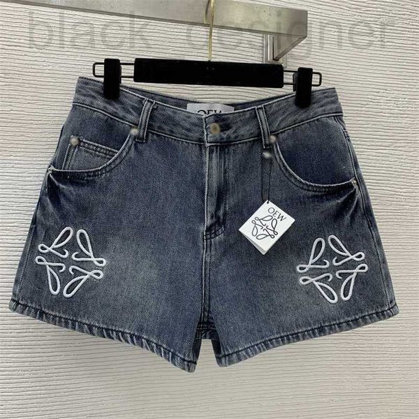 Damen-Shorts, Designer-Sommer-Jeans, Denim-blaue Reithose, Knopfleiste, Skinny Slim, wassergewaschene Designer-Hose 8ZO9