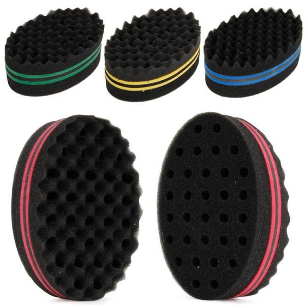 Double Wave Magic Hair Sponge Dreads ing Locks Dreadlocks Curl Brush Sponge9340229