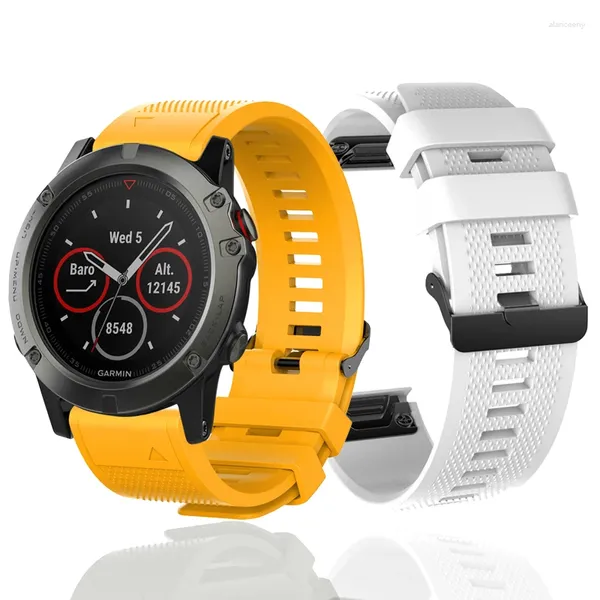 Uhrenarmbänder für Garmin Descent Mk2S Armband 20 mm Silikon Smart Armband Schnellverschluss Sportarmband Fenix 6s Pro/5s Plus Correa