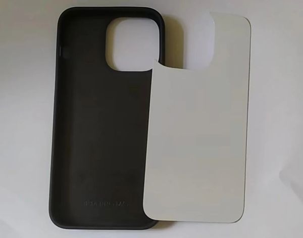 10 pz 2D gomma di Silicone sublimazione casse del telefono in bianco per iphone 15 14 13 12 pro 11 xs max x 8 7 plus se copertura della cassa