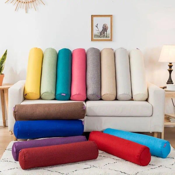 Almofada de algodão linho apoio de cabeça cama multi tamanho pp enchimento almofada de dormir cadeira de cabeceira removível