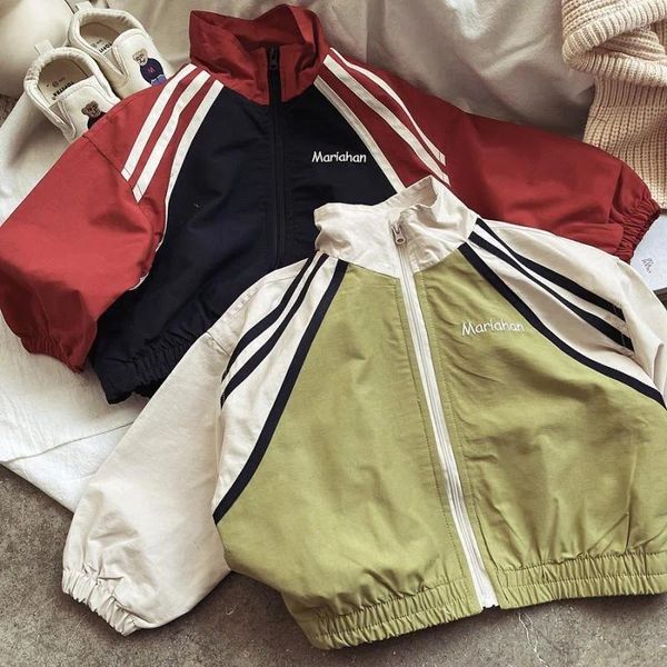 Jacken Frühling Sport Mantel Jacke Baby Mädchen Jungen Kinder Kleidung Für Teenager Frauen Kleidung Kinder Outwear Herbst Windjacke