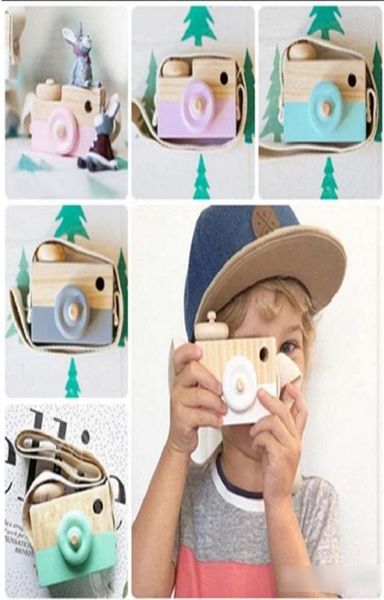 Sevimli ahşap oyuncak kamera bebek çocuklar asmak kamera plografi pervane çocuklar eğitim oyuncak doğum günü Noel hediyeleri9307443