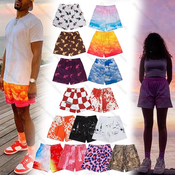 Designer mens Eric Emmanuels Mesh shorts Designer de basquete feminino calças curtas Correndo Cloud Top Fitness Fit Fun Football Quarter Quarts Calças