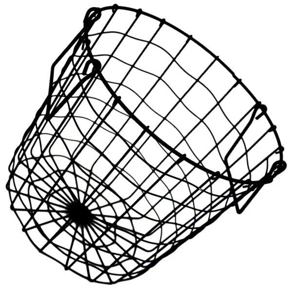 Körbe, Drahtkorb, tragbarer Organizer für Kleidung und Kleinigkeiten, runder Aufbewahrungskorb für Decke, Metall, schmutziges Schlafzimmer, schwarzer Wäschekorb